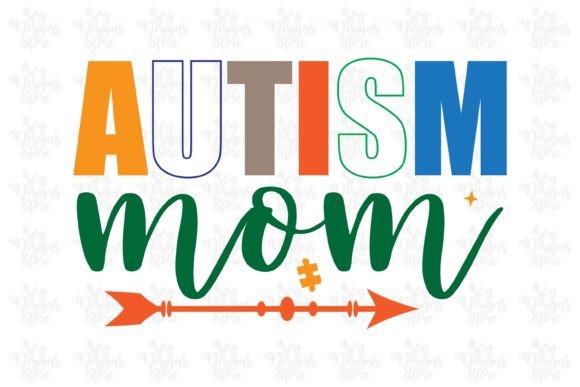 A Designer's Take on the Autism Mom Autism SVG for Embroidery