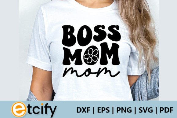 A Designer's Take on the Boss Mom Retro SVG