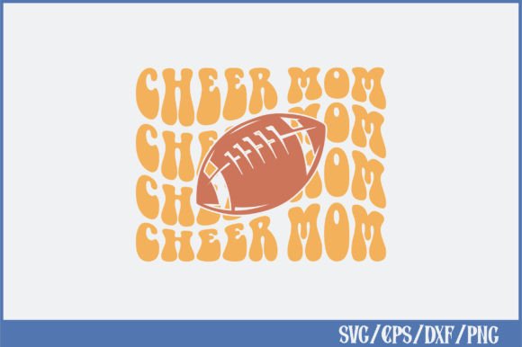 A Retro Cheer Mom Design for Real Embroidery Projects