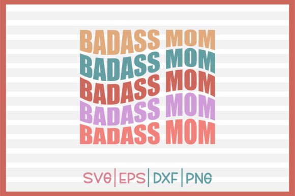 Badass Mom Retro: A Designer's Take for Real Embroidery