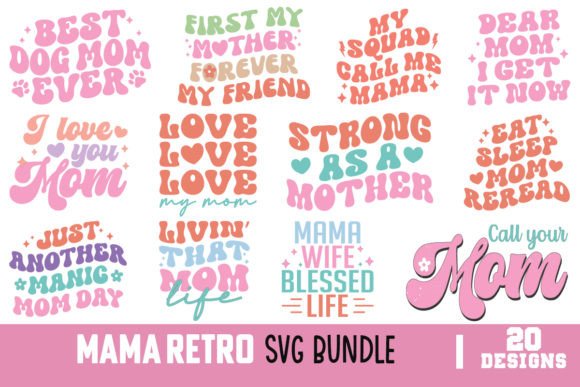 Mama Mom Retro SVG Bundle: A Designer's Honest Review