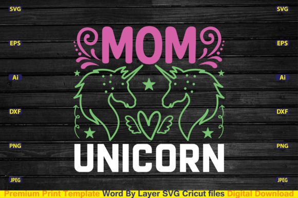 Mom Unicorn SVG: A Designer's Review for Embroidery Projects