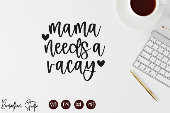 Putting Mama Needs a Vacay to the Stitching Test