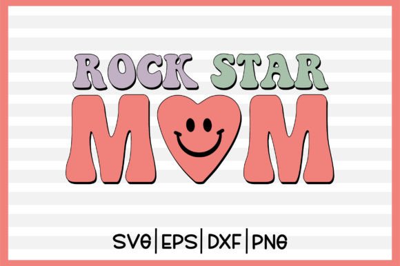 Rock Star Mom Retro Svg: A Designer's Review for Real Projects