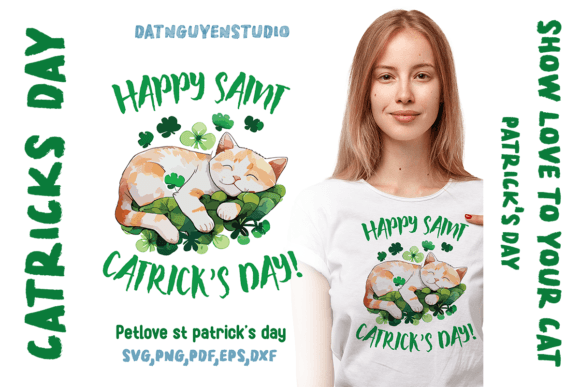 St. Patrick's Day Cat Mom Graphics: A Designer's Review
