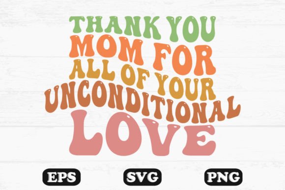 Thank You Mom: A Retro Wavy Embroidery Design Review