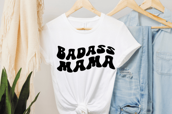 The 'Badass Mama' SVG: A Vintage Design for Real Embroidery